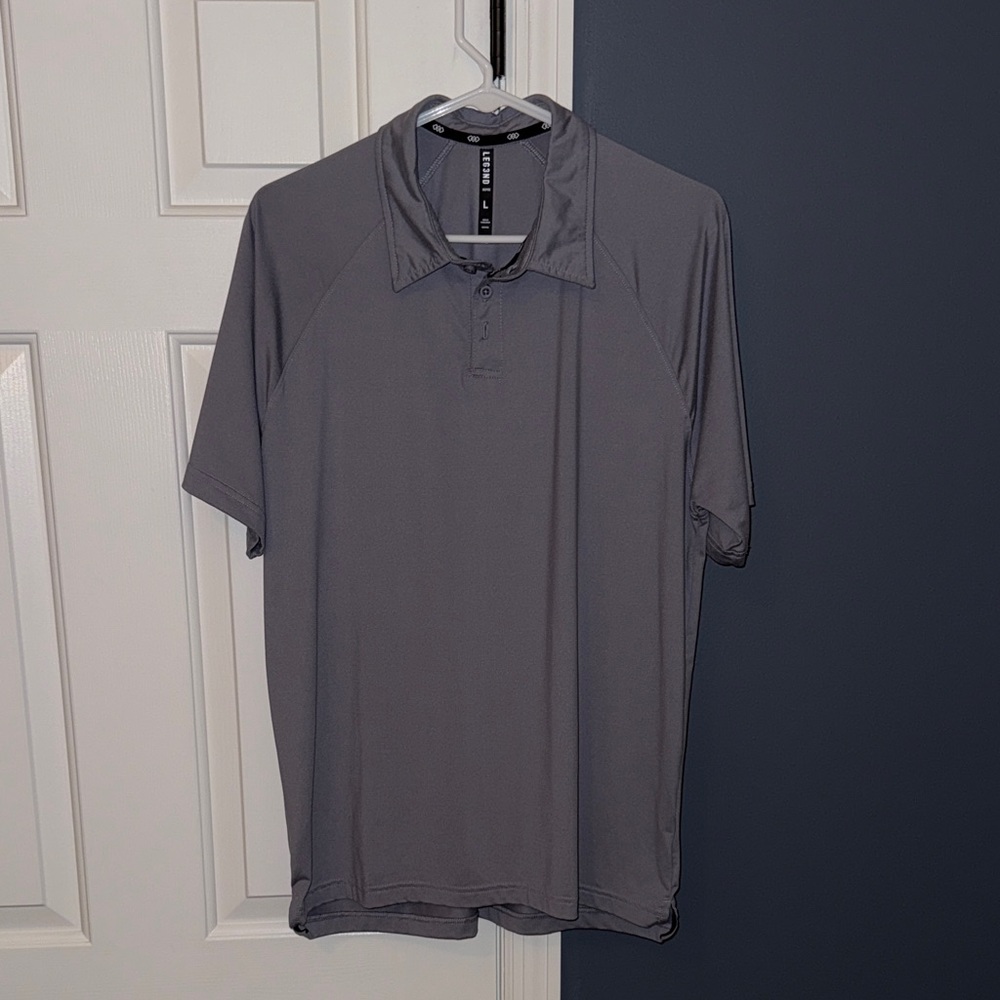 Classic Gray Polo Shirt for Men